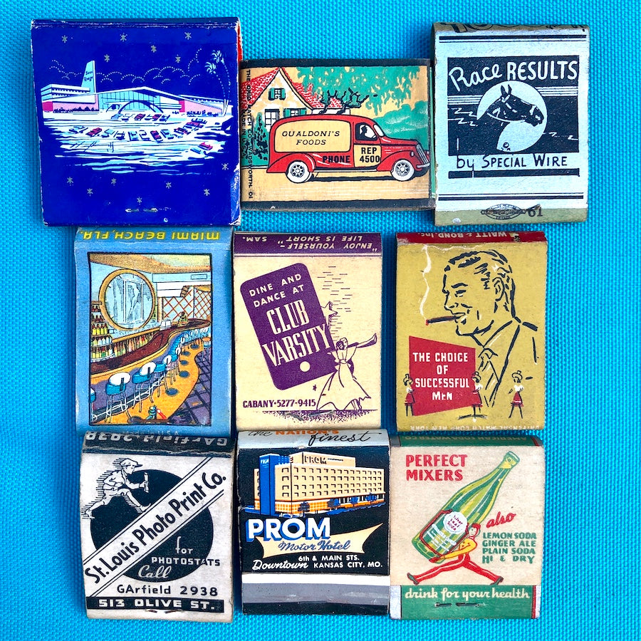 Igniting Creativity: A Brief History of Matchbook Art – ThisBlueBird