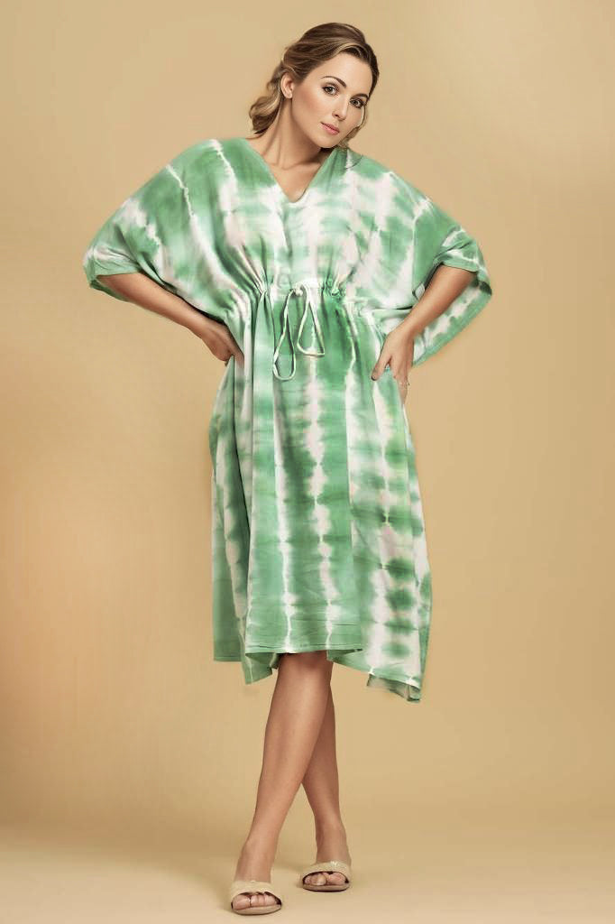 Shibori Tie Dyed Kaftan Dress ThisBlueBird Shibori Tie Dyed Kaftan Dress ThisBlueBird