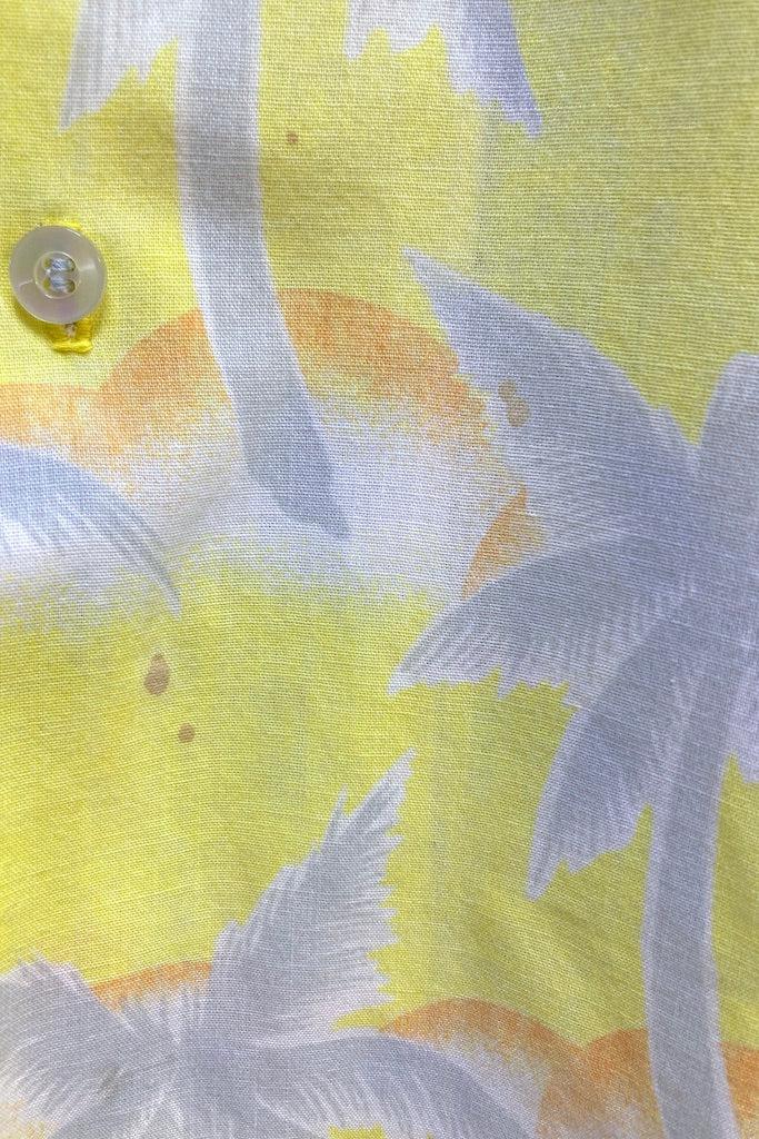 Vintage Tropicana Yellow Hawaiian Shirt-ThisBlueBird