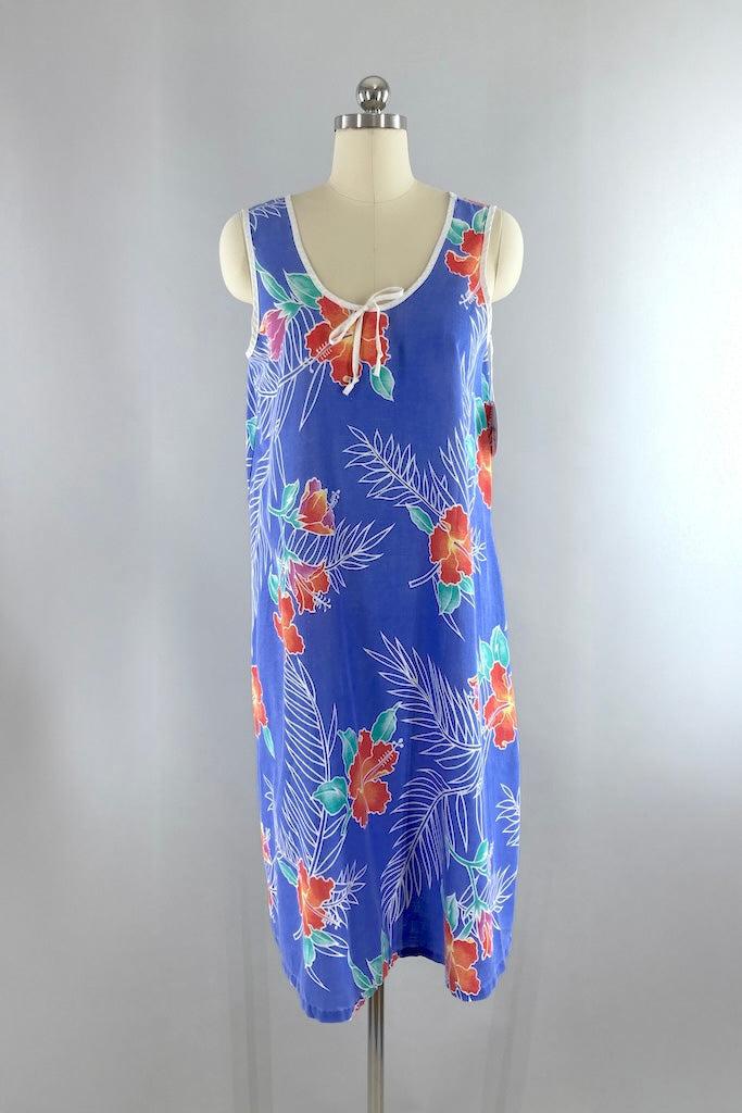 blue and white floral dress Joie Puff Sleeve Shirred Dress Floral Print White/Blue main image 1