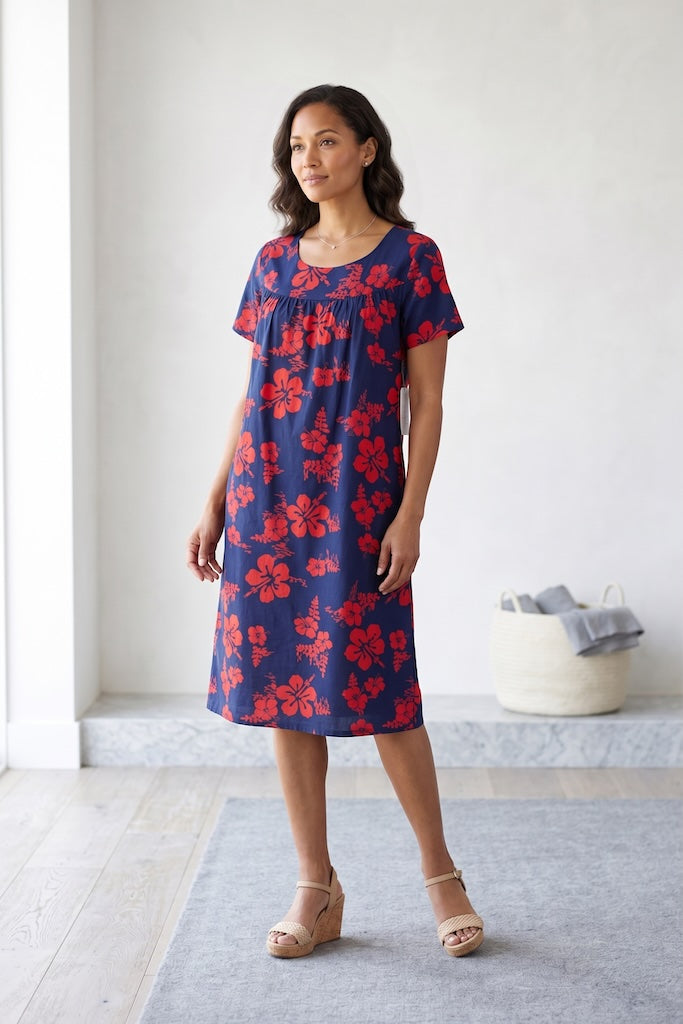 vintage hawaiian dress 50's Vintage Ui-Maikai Hawaiian Dress – ThisBlueBird