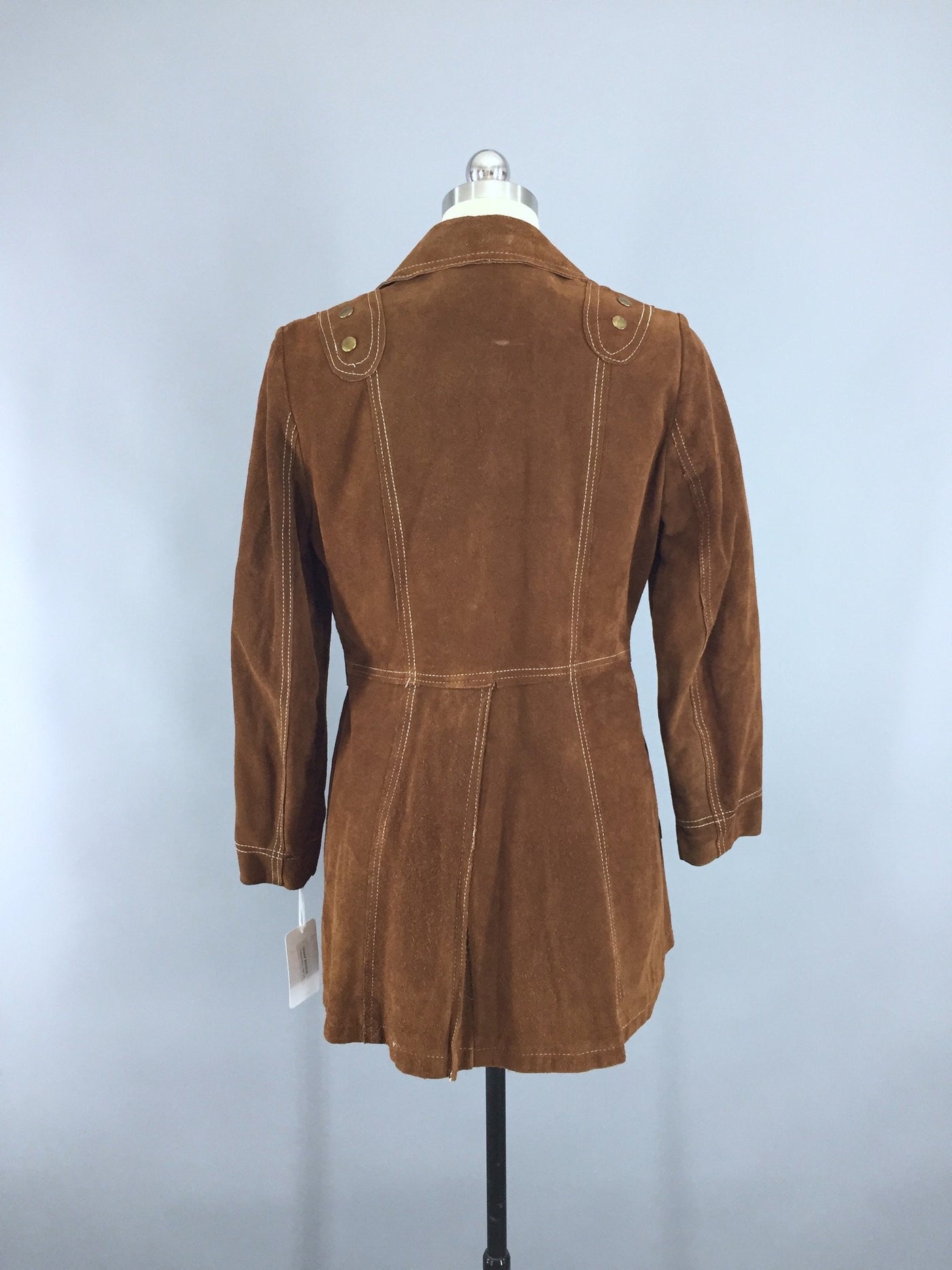 Vintage 1970s Suede Jacket / The Paris Coat - ThisBlueBird