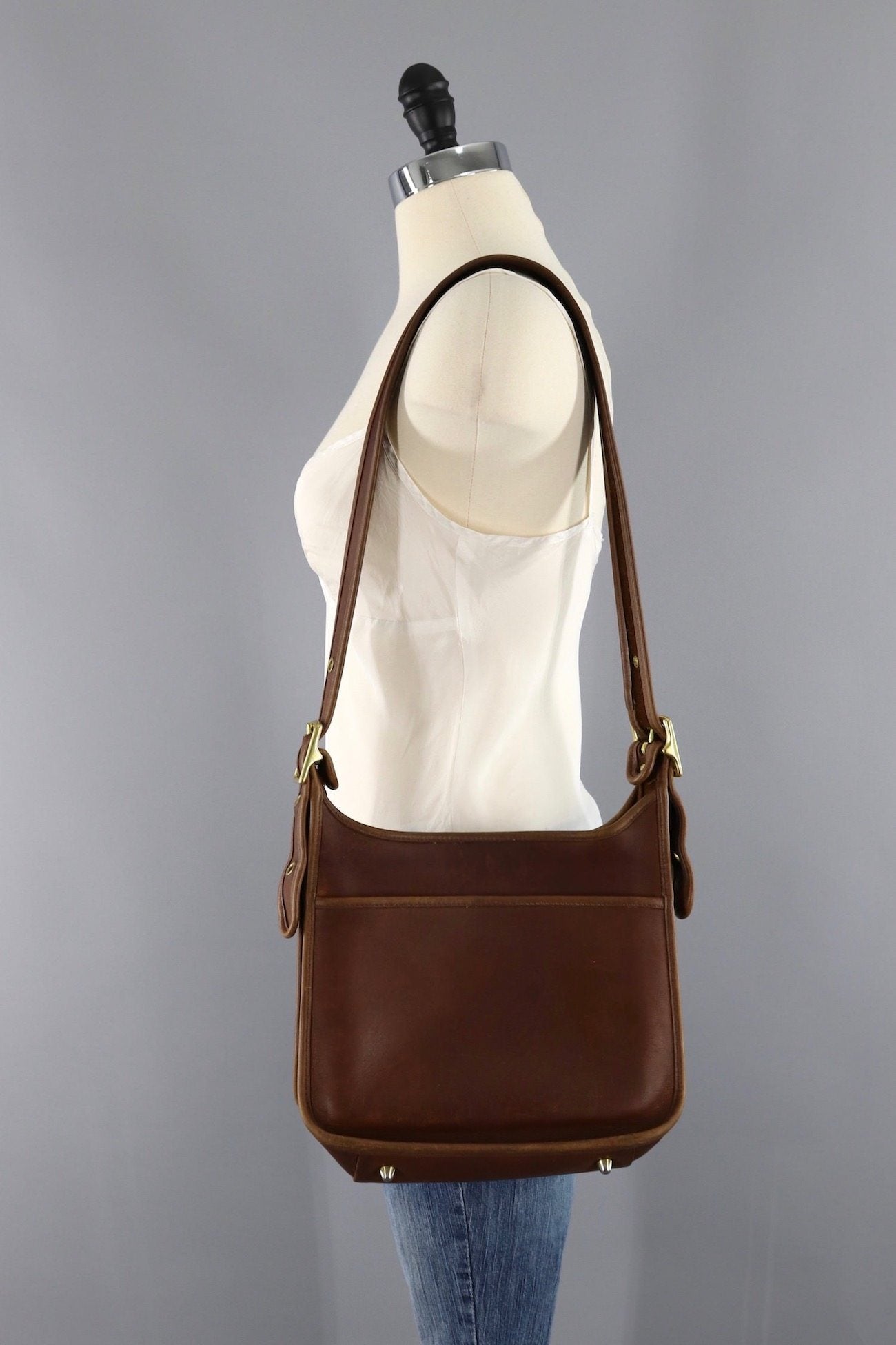 Coach Vintage Legacy Zip Shoulder Bag