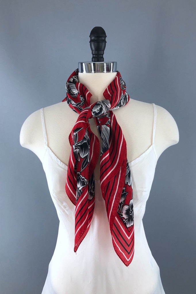 Oscar de la renta scarf vintage discount