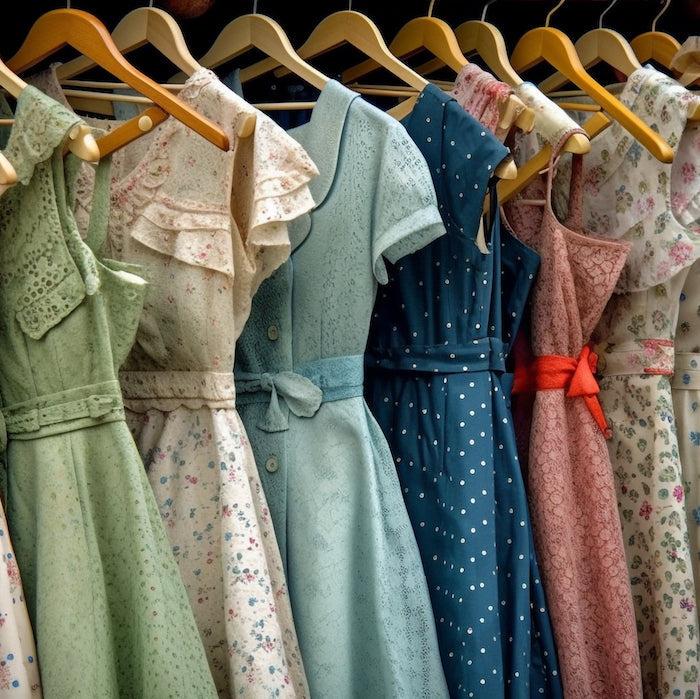 6 Steps to Finding the Perfect Vintage Dress-ThisBlueBird