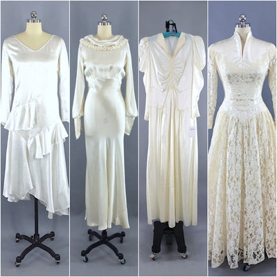 The Evolution of Wedding Dress Styles: 1920s to 1950s