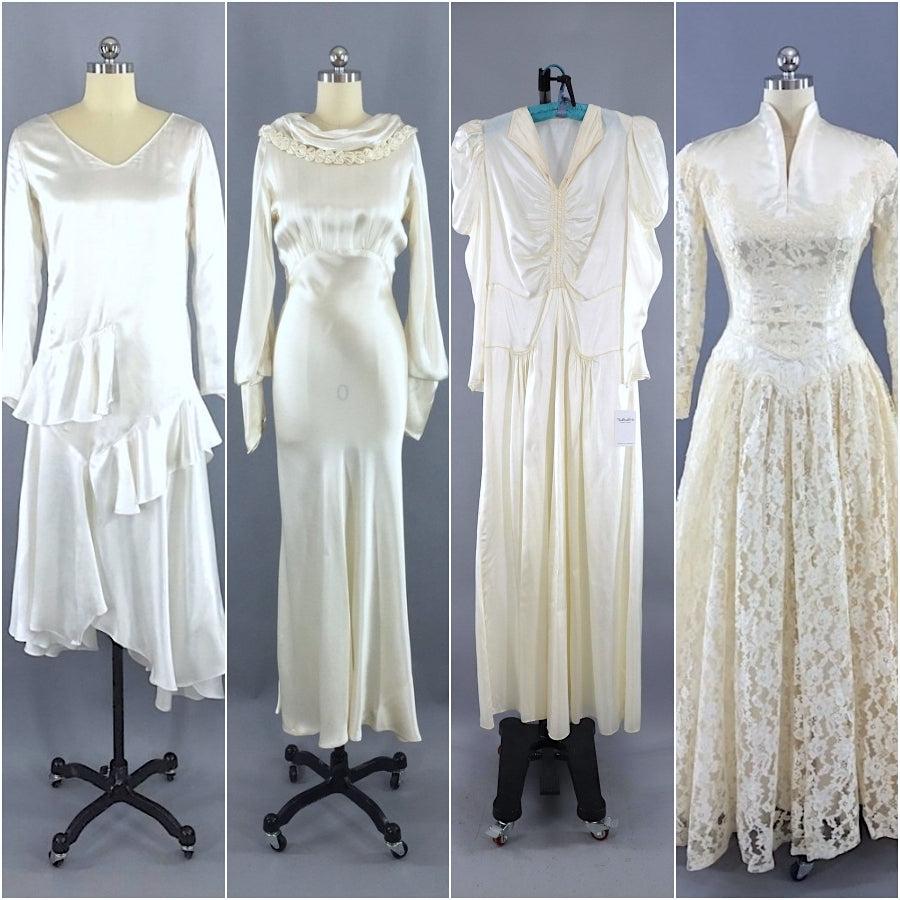 The Evolution of Wedding Dress Styles: 1920s to 1950s-ThisBlueBird