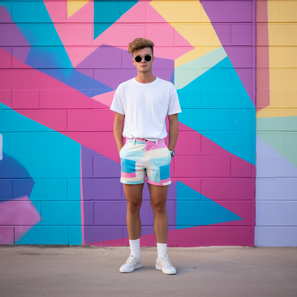 Vaporwave Fashion: A Journey Through '80s and '90s Nostalgia-ThisBlueBird