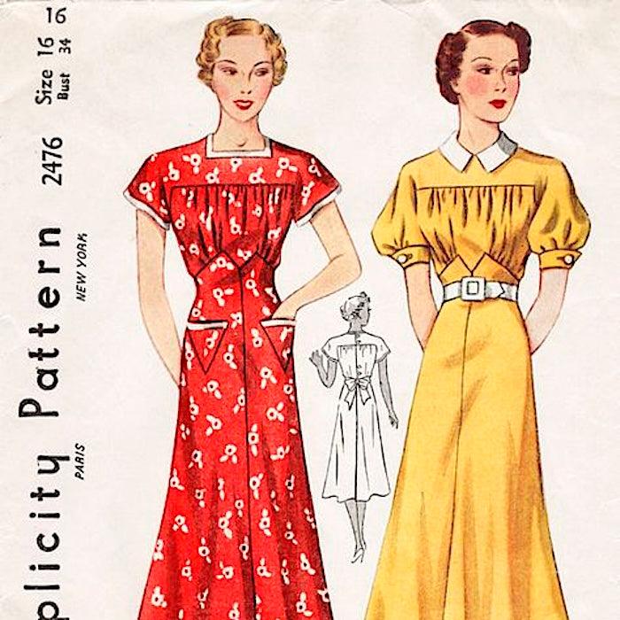 Vintage Patterns Rediscovered: Navigating the World of Sewing and Reproduction-ThisBlueBird