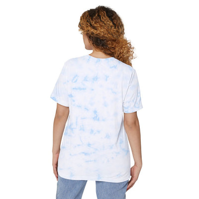 Childless Dog Moms Unite! Blue Tie Dye T-Shirt