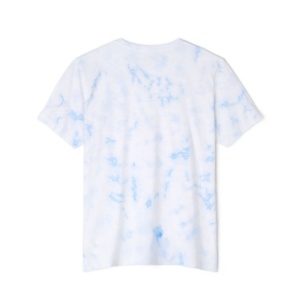 Childless Cat Ladies Unite! Blue Tie Dye T-Shirt