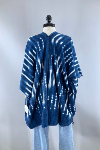 Mali Indigo Cotton Cardigan-ThisBlueBird