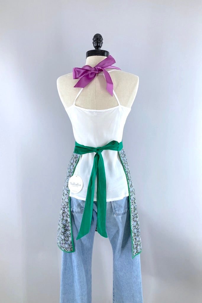 Vintage 1950s Smock Apron-ThisBlueBird