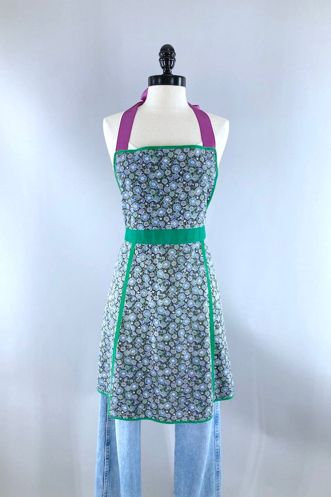 Vintage 1950s Smock Apron-ThisBlueBird
