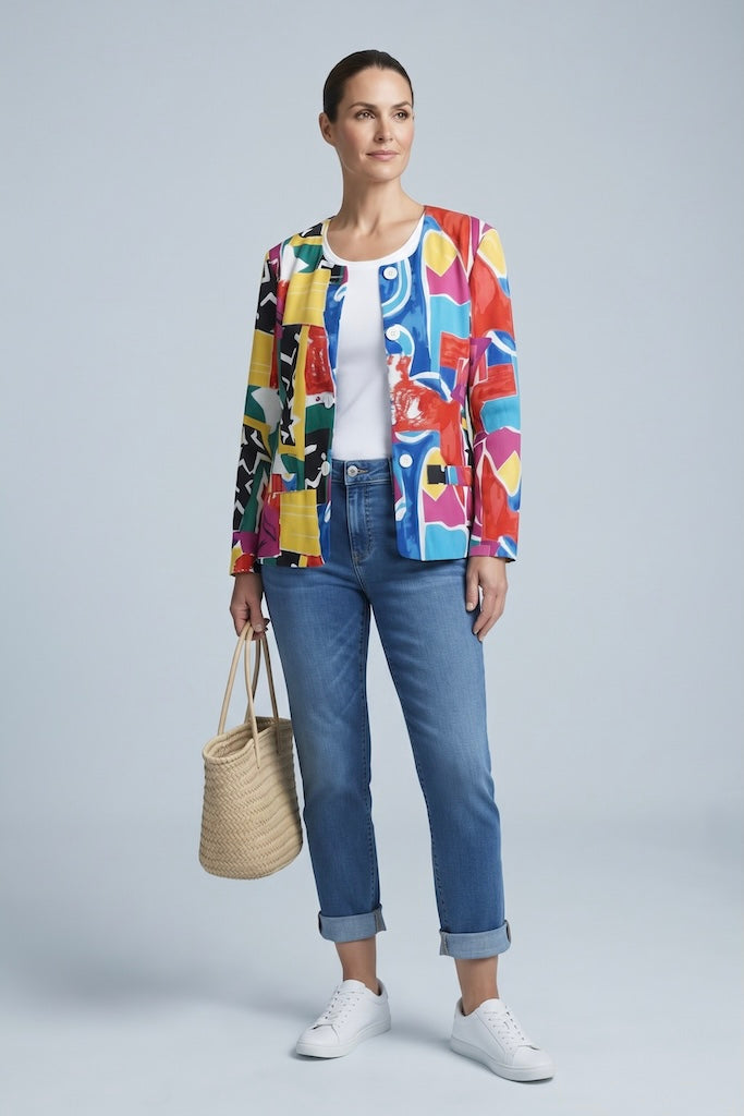 Vintage Adrienne Vittadini Jacket-ThisBlueBird