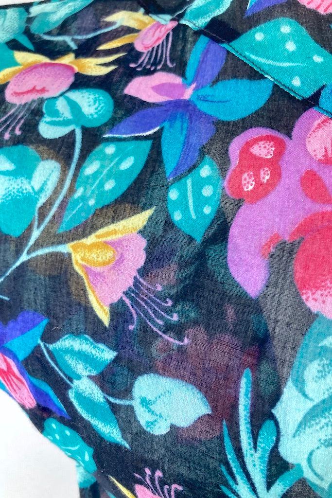 Vintage Gitano Floral Print Shirt-ThisBlueBird