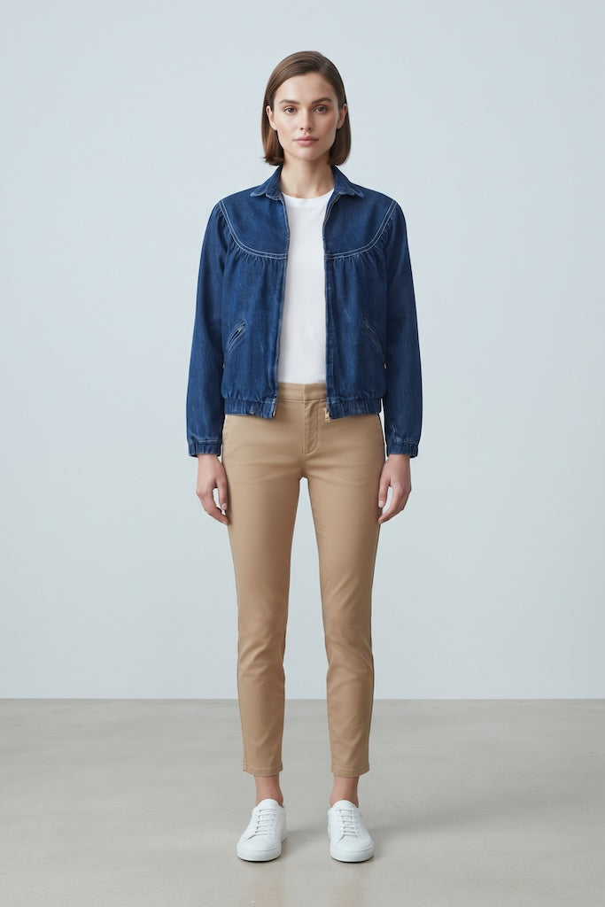 Vintage Jean Jacket-Vintage Outerwear-ThisBlueBird