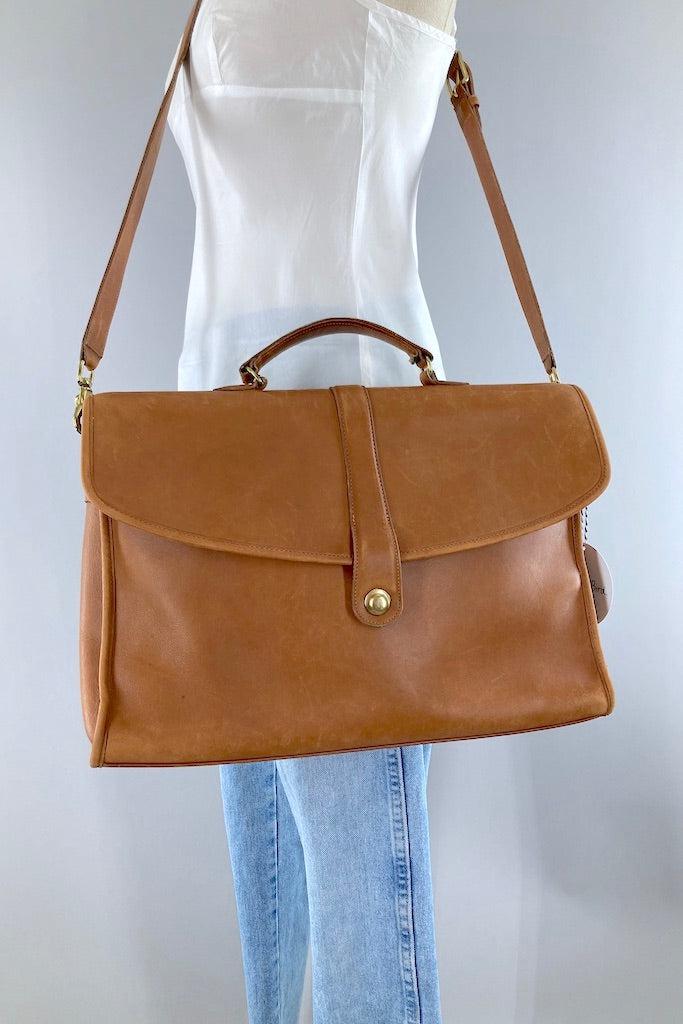 Vintage Coach Messenger Bag Legacy Bonnie Cashin 1970s Caramel Tan