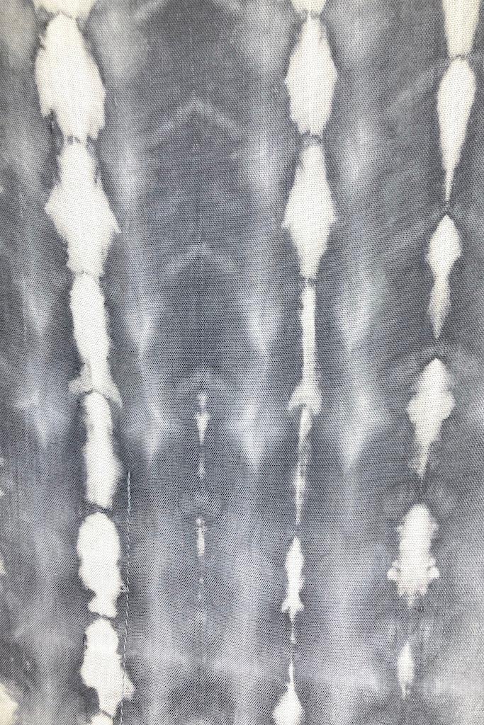 Bali Shibori - Grey Kimono Duster-ThisBlueBird