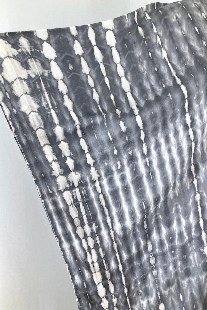 Bali Shibori - Grey Kimono Duster-ThisBlueBird