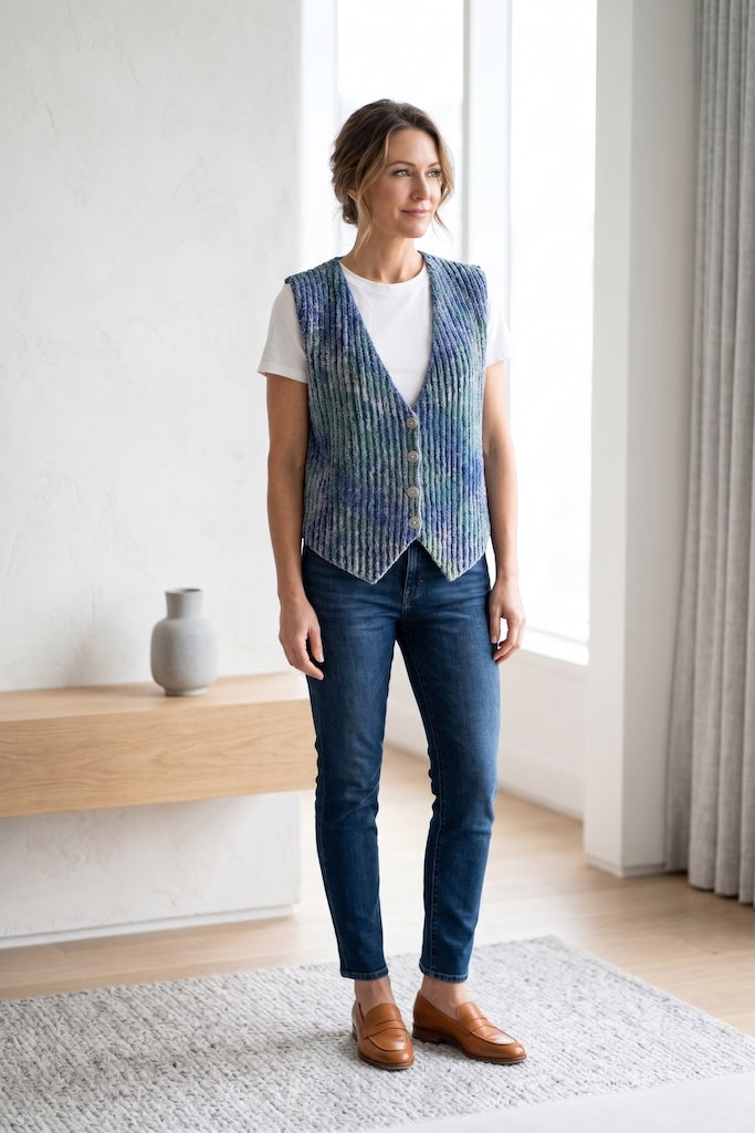 Chenille Cotton Vest