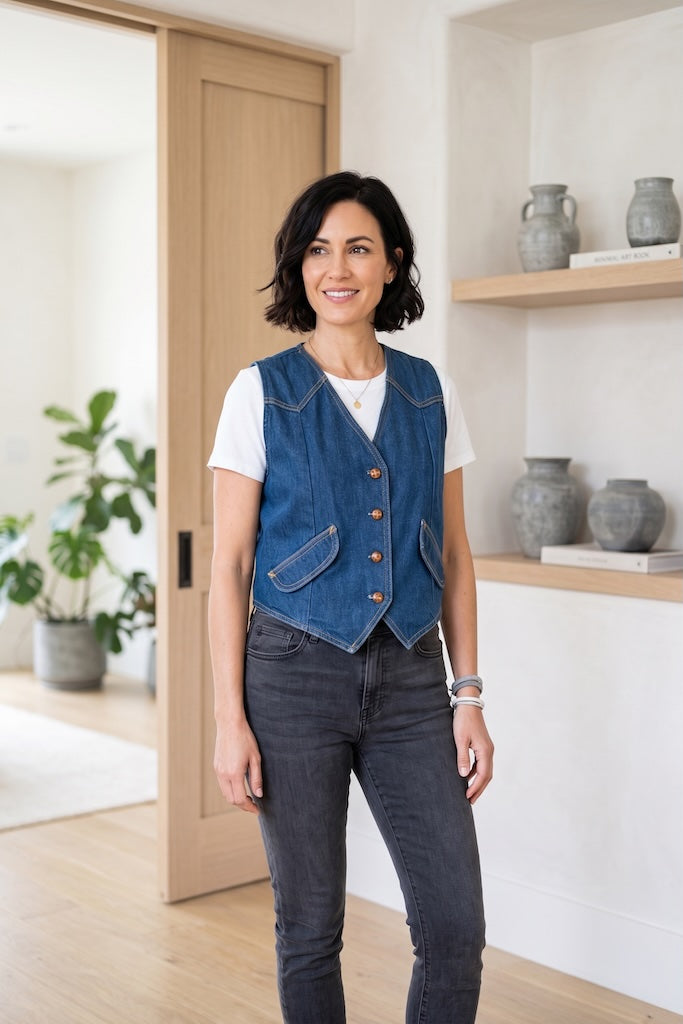 Vintage Talisman Denim Vest