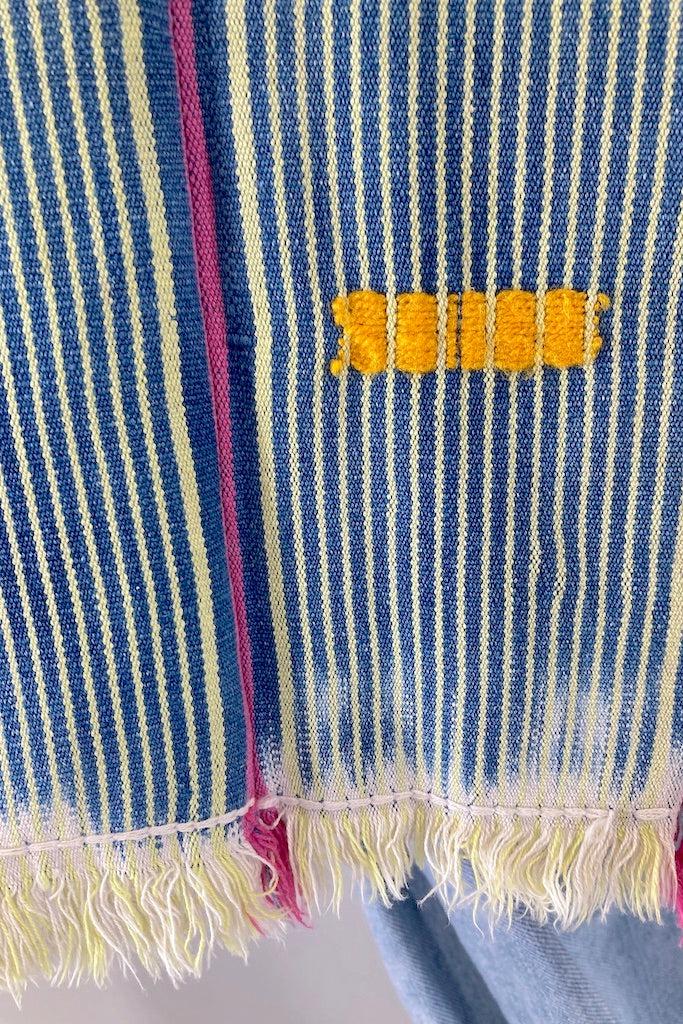 Indigo Baoule Cotton Cardigan-ThisBlueBird