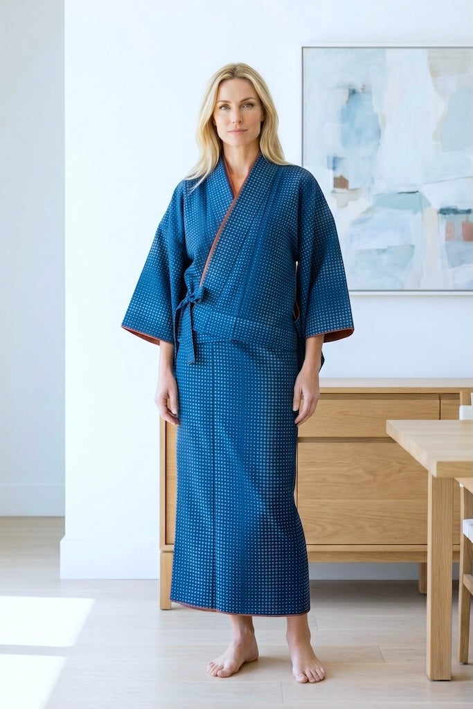 Kimono Jacket and Skirt Set-ThisBlueBird