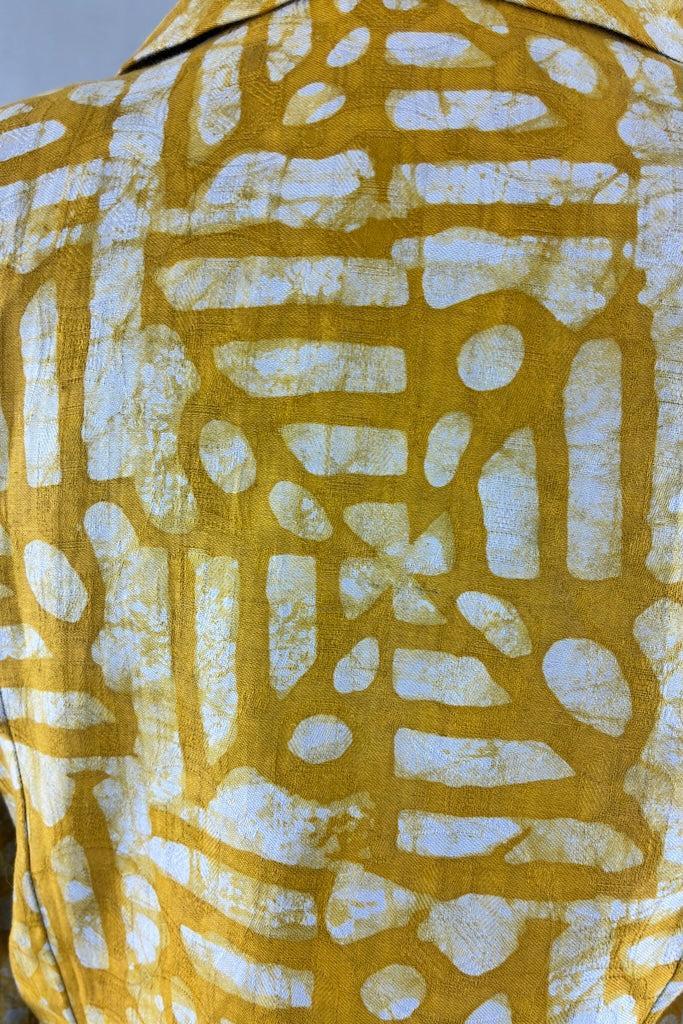 Mustard Yellow Batik Jacket-ThisBlueBird