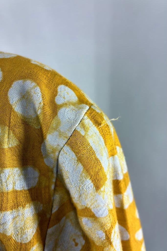 Mustard Yellow Batik Jacket-ThisBlueBird