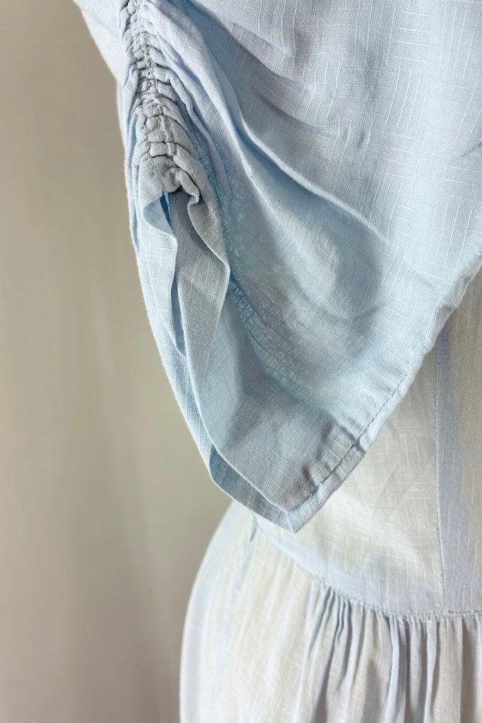 Vintage 1930s Blue Day Dress-ThisBlueBird