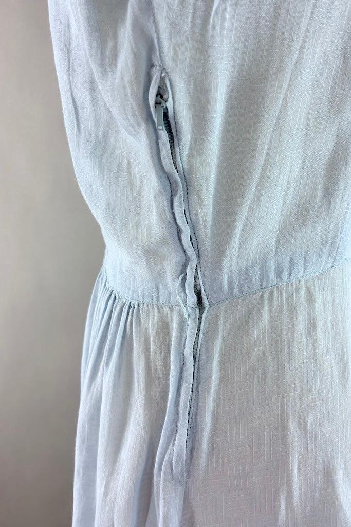 Vintage 1930s Blue Day Dress-ThisBlueBird