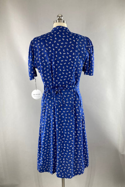 Vintage 1930s Novelty Print Dress-ThisBlueBird