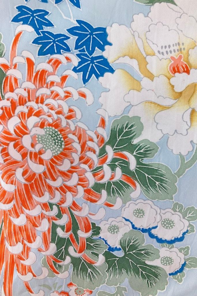 Vintage 1930s Pink Floral Reversible Kimono-ThisBlueBird