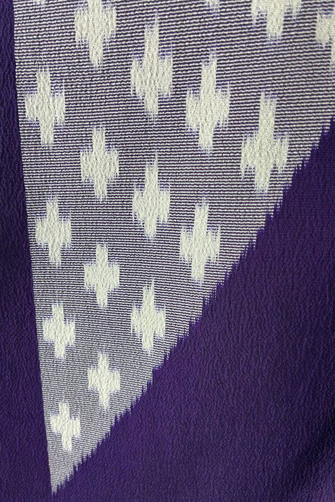 Vintage 1930s Purple Silk Kimono Robe-ThisBlueBird