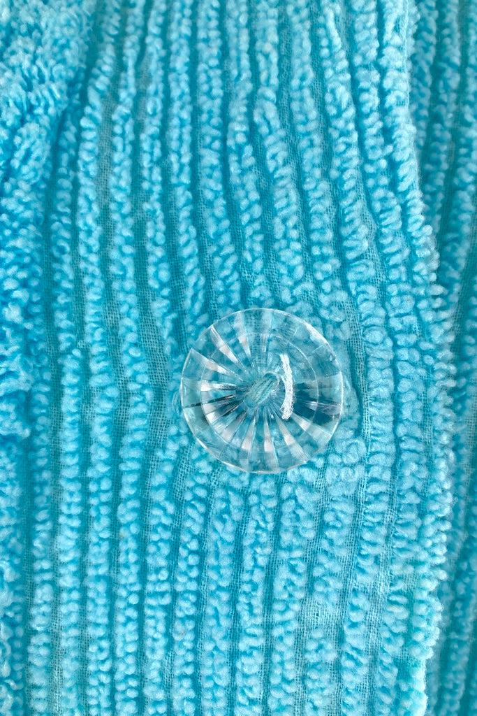 Vintage 1940s Blue Chenille Robe-ThisBlueBird