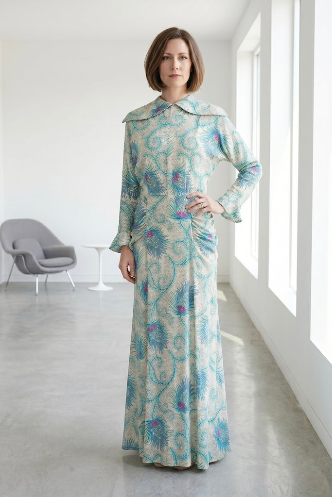 Vintage 1940s Henri Bendel Dress-ThisBlueBird
