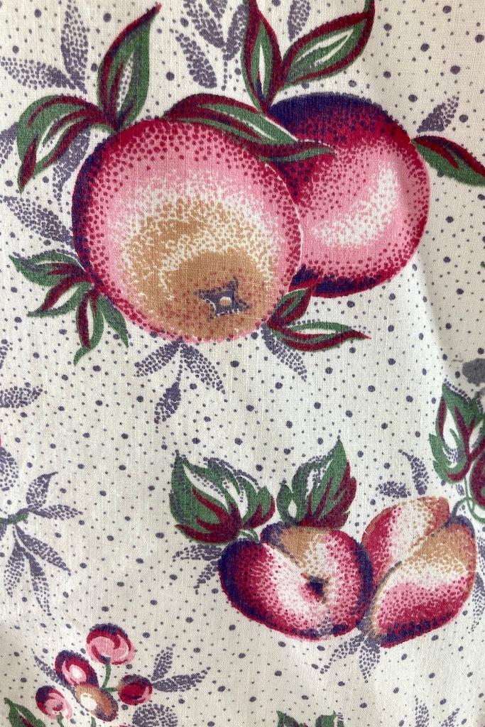 Vintage 1950s Summer Peaches Smock Apron-ThisBlueBird