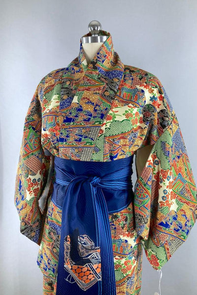 Vintage 1960s Kimono-ThisBlueBird