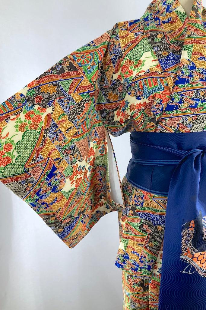 Vintage 1960s Kimono-ThisBlueBird