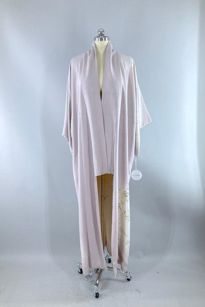 Vintage 1960s Pastel Pink Kimono-ThisBlueBird