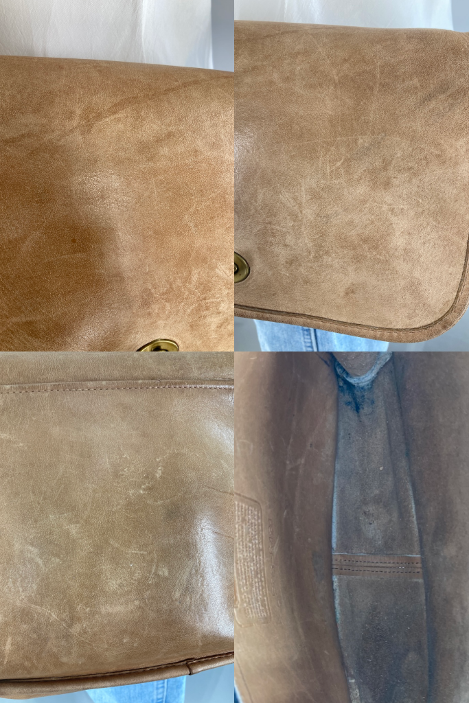 Vintage 1970s Coach City Bag NYC-ThisBlueBird