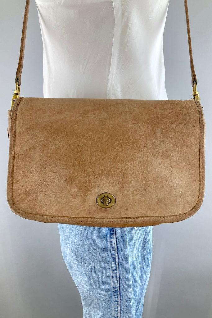 Vintage 1970s Coach City Bag NYC-ThisBlueBird
