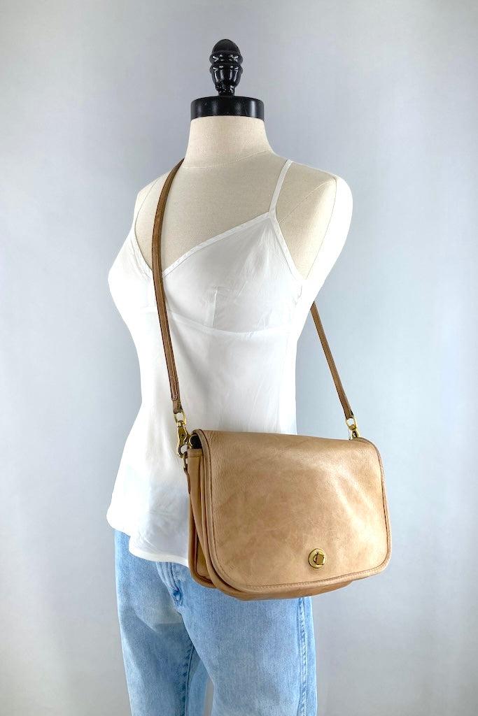 Vintage 1970s Coach City Bag NYC-ThisBlueBird