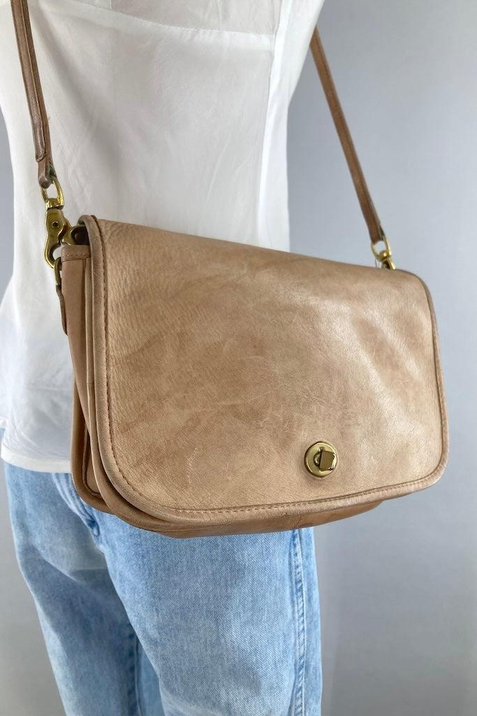 Vintage 1970s Coach City Bag NYC-ThisBlueBird