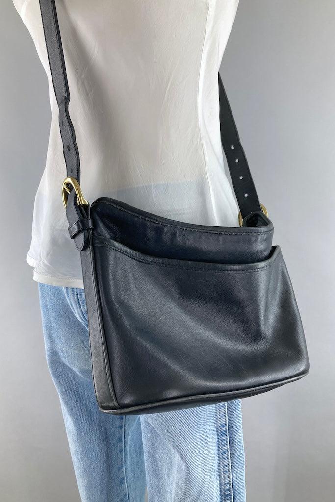 Vintage 1990s Coach Worth Shoulder Bag Style 4143 Made in USA