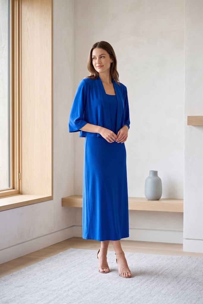 Vintage 90s Maxi Dress Set-ThisBlueBird