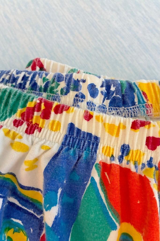 Vintage Abstract Leggings Pants-ThisBlueBird