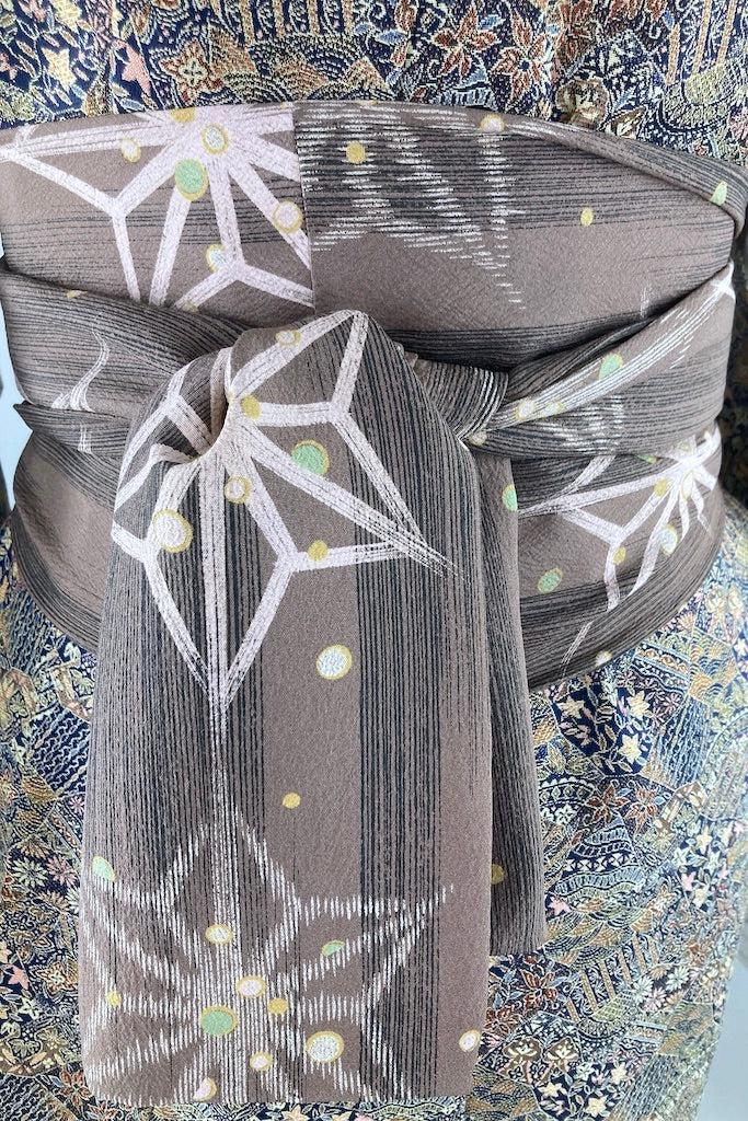 Vintage Blue &amp; Gold Kimono-ThisBlueBird