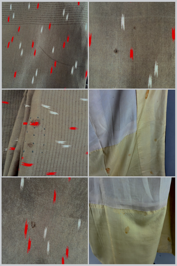 Vintage Brown Meisen Silk Kimono-ThisBlueBird